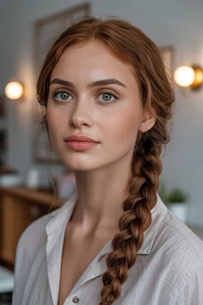1. Classic Three Strand Braid