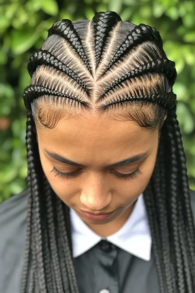 10. Criss Cross Braid Pattern