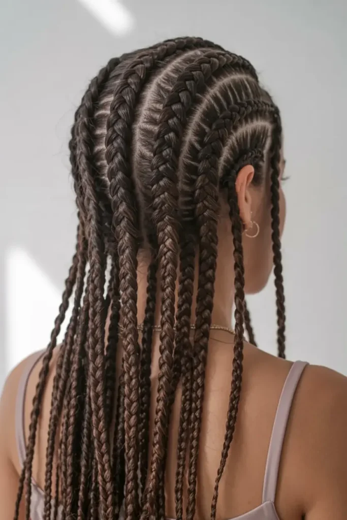 12. Freestyle Stitch Braids