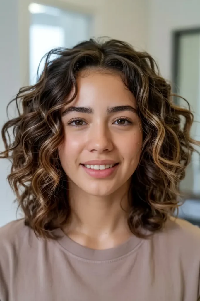 15 Baddie Curly Hairstyles to Try for Hot Curly Hair Looks 3 2. Curly Blunt Bob 1