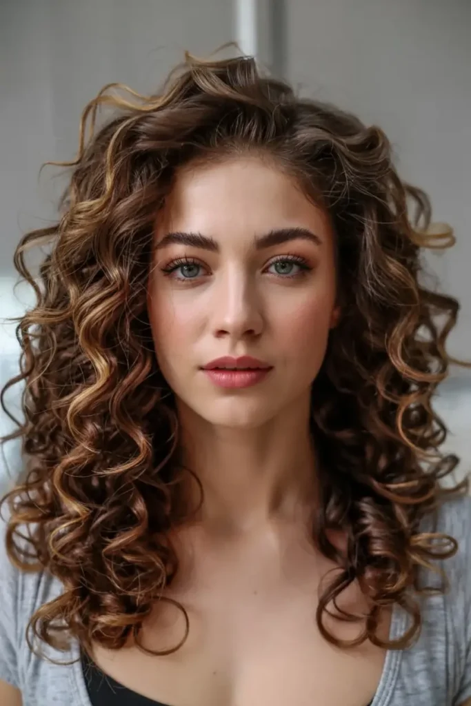 15 Baddie Curly Hairstyles to Try for Hot Curly Hair Looks 5 3. Side Part Curly Layers