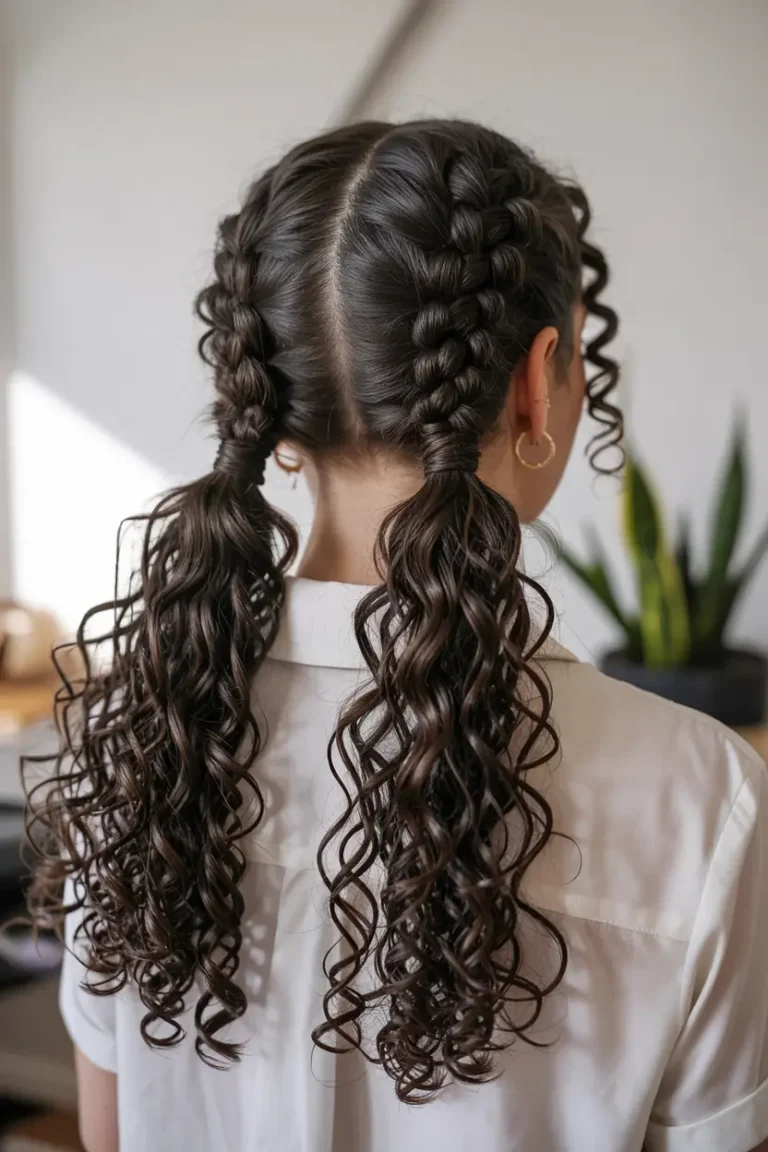 15 Baddie Curly Hairstyles for School to Try Today