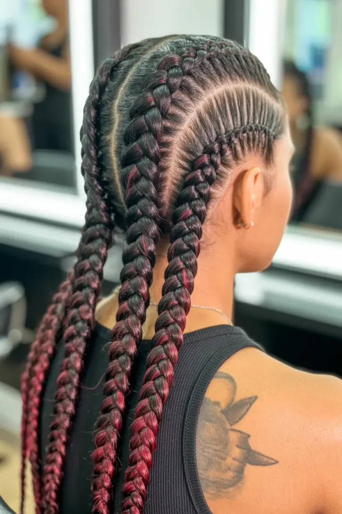 4. Jumbo Stitch Braids