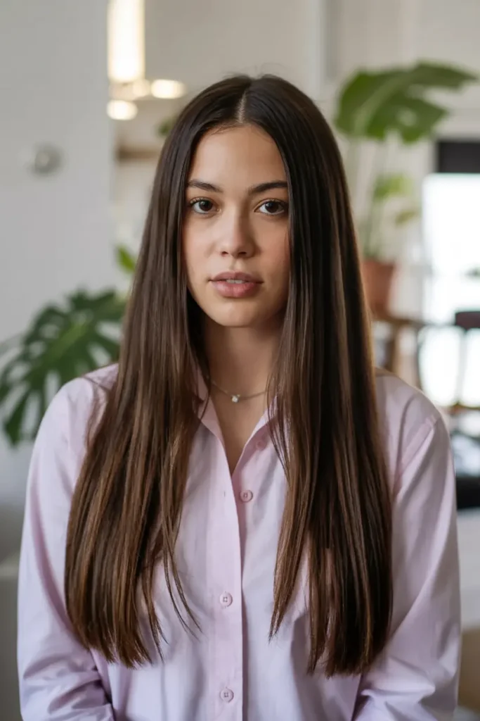 9. Extra Long Straight Hair